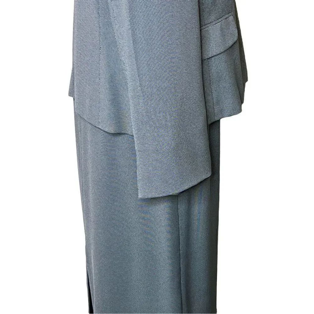 Travis Ayer’s vintage black and white textured skirt suit size 14